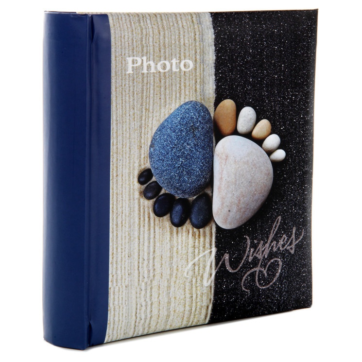 Фотоальбом 200ф 10X15см, бум.карм.с мемо, книжн. пер-т, 119357