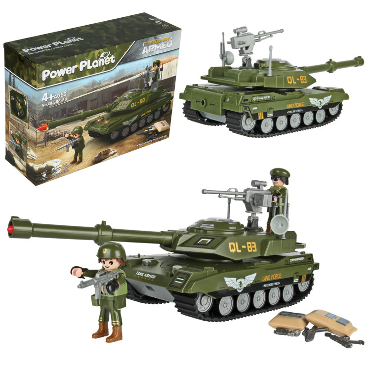 Игровой набор "Танк" 36х12х26.5 см., 136451