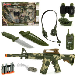 Игровой набор "Военный", 55.5x4.5x35.5, 123975
