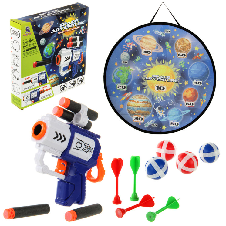 Игровой набор "Тир", 25,5х25,5х5 см., 129437