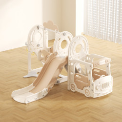 Игровой комплекс горка, качели, машинка, 137073